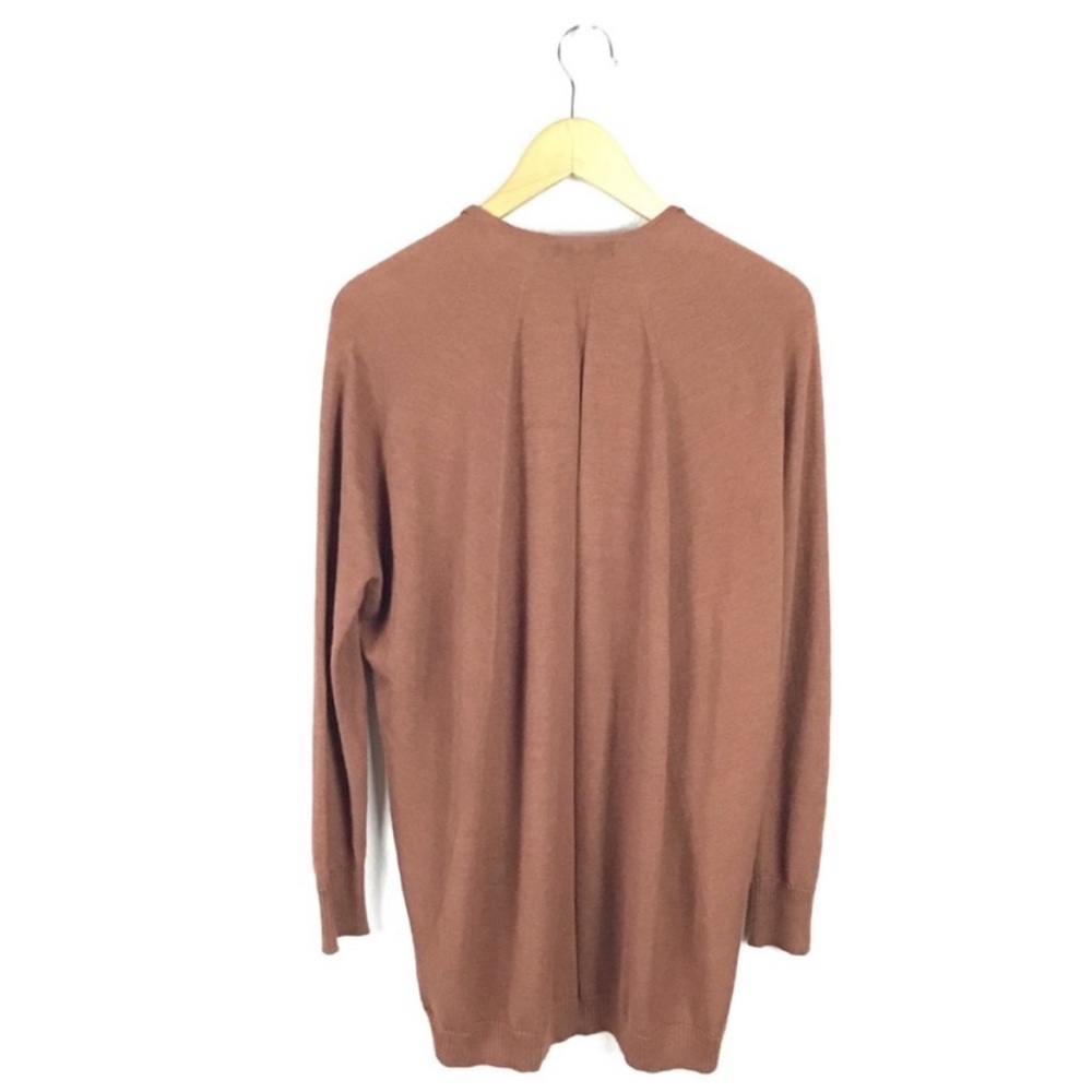 The Row Cardigan Sweater Long Sleeve Open Front Knit - Picture 4 of 7